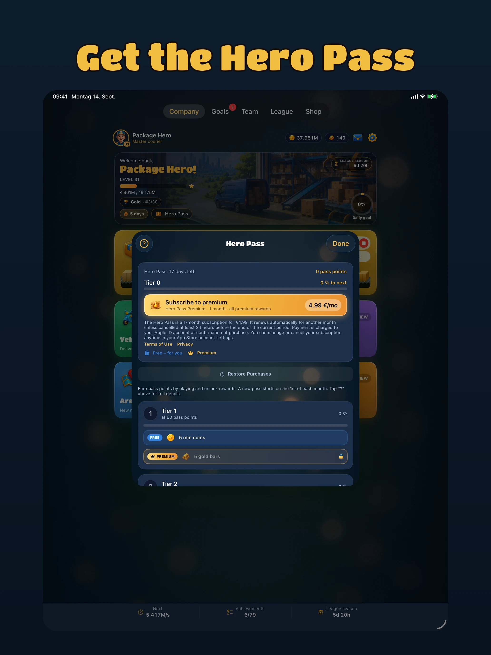 Package-Hero screenshot