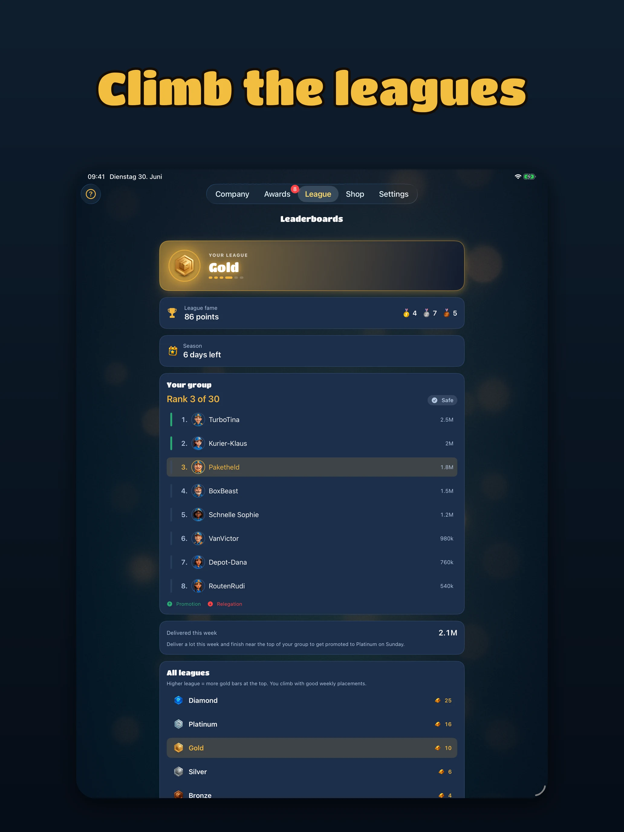 Package-Hero screenshot
